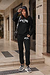 Жіночий трикотажний спортивний костюм "America" Батал, фото 9