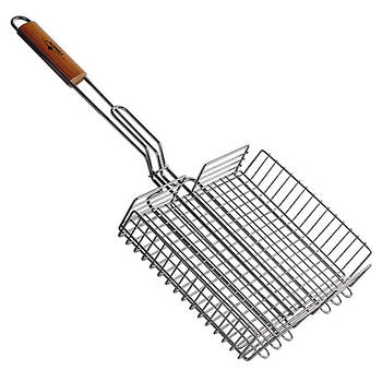 Решітка для барбекю, велика решітка для гриял Решiтка-гриль великі 69*41*31.5*6.5см