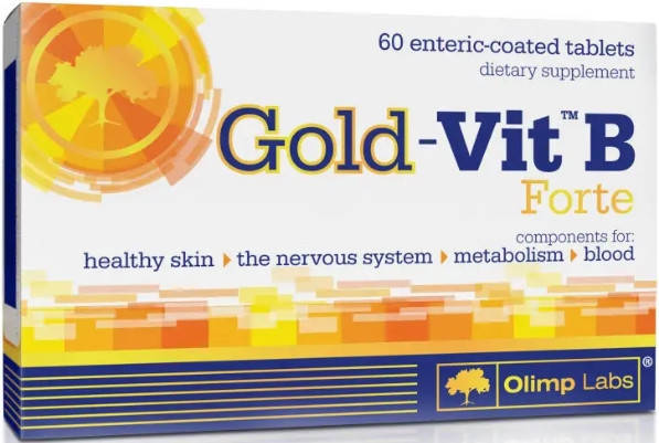 Вітаміни групи Б OLIMP Gold Vit B forte 60 таб, фото 1