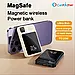 Зовнішній акумулятор повербанк Power Bank магнітний бездротовий 10000 mAh MagSafe 22.5W Dt, фото 6