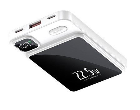Зовнішній акумулятор повербанк Power Bank магнітний бездротовий 10000 mAh MagSafe 22.5W Dt