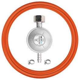 Комплект для підключення газового обладнання Cellfast шланг 1,5 м, редуктор тип KLF G12 (52-505) - оригінал