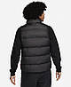 Чоловіча осіння чорна жилетка Nike Storm Fit Black тепла без рукавів Безрукавка Найк непромокаюча плащівка осінь весна, фото 7