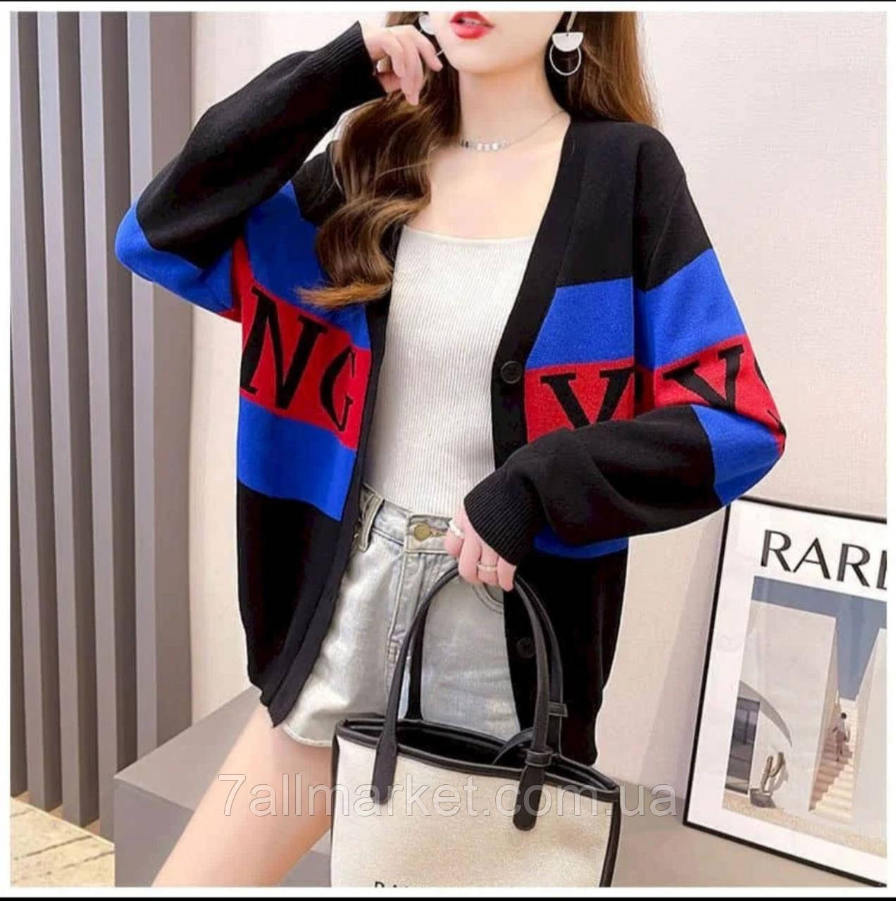 Кофта жіноча, стильна кашемірова розмір 44-50 (3кв) "PULSE" недорого від прямого постачальника, фото 1