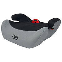 Автокрісло-бустер Carello Plus (15-36кг) CRL-11804/2 (sky grey) + направляючий ремінь Світло-сірий