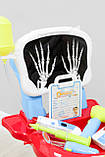 Ігровий набір лікаря з візочком 660-44 Рентген (синьо-червоний), фото 7