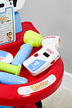 Ігровий набір лікаря з візочком 660-44 Рентген (синьо-червоний), фото 5