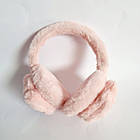 Хутряні дитячі навушники Лапки рожеві, об'єм голови 52-56 см, фото 3