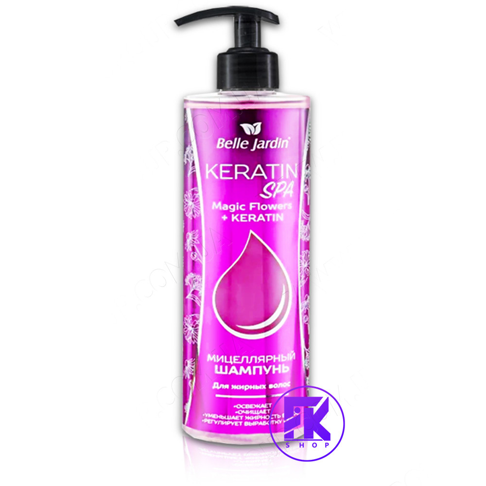 Keratin SPA Бальзам Міцелярний для волосся Magic Flowers, Belle Jardin 500 мл