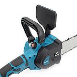 Акумуляторна міні ланцюгова пила Makita DUC200Z 36V 5Аh, АКБ веткоріз Макіта для обрізки дерев, фото 6