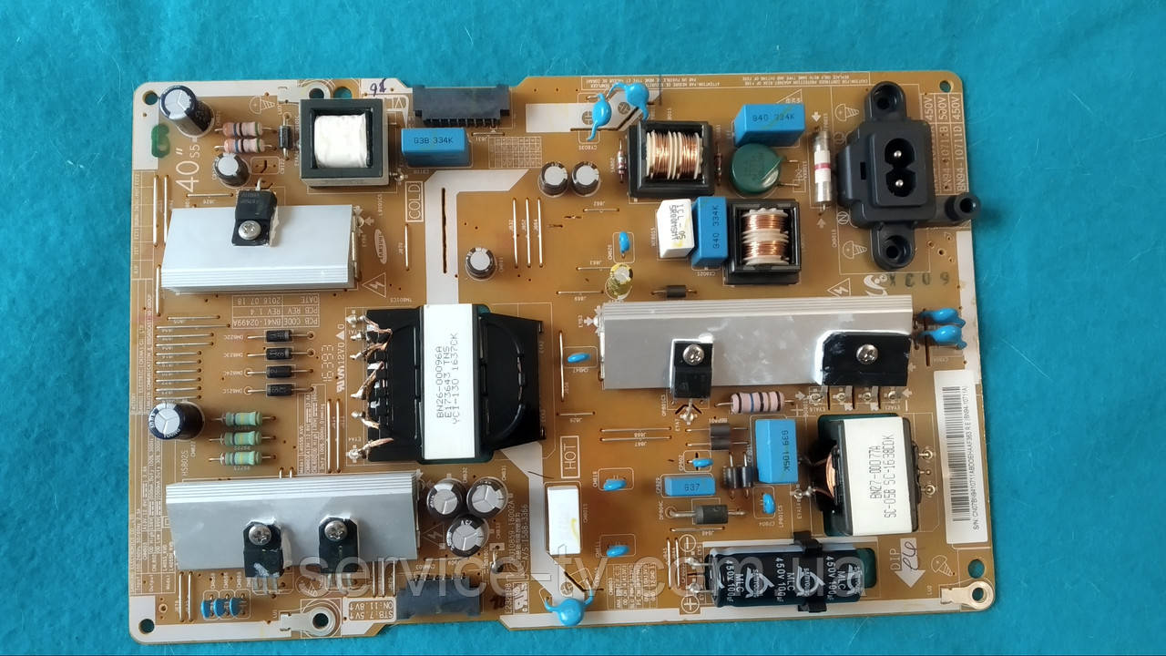 Блок живлення BN41-02499A від телевізора Samsung UE43KU6072U, фото 1