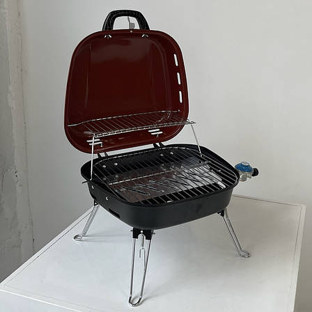 Міні переносний газовий гриль-барбекю GAS GRILL CAMP, фото 1