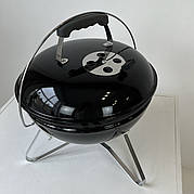 Вугільний міні гриль-барбекю зі зручною ручкою CAMP GRILL BLACK