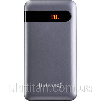Оригінал! Батарея універсальна Intenso PD10000 10000mAh PD/20W, QC/3.0 microUSB, USB-A, USB Type-C (7332330) - Вища Якість!, фото 1