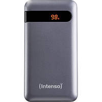 Оригінал! Батарея універсальна Intenso PD10000 10000mAh PD/20W, QC/3.0 microUSB, USB-A, USB Type-C (7332330) - Вища Якість!