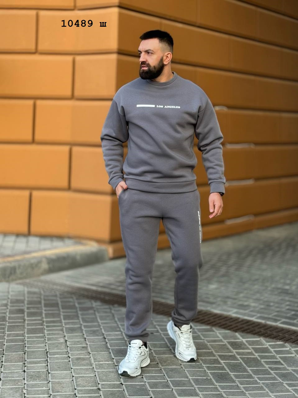 Чоловічий теплий костюм 10489 ш, фото 1