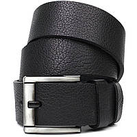 Мужской Джинсовый Ремень С Механической Пряжкой Из Натуральной Кожи Bond Черный Shopingo 38 Чоловічий