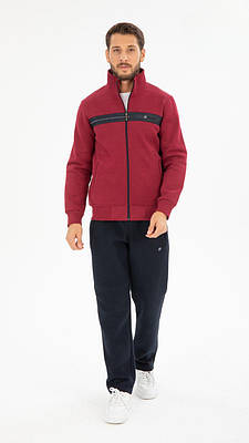 Костюм чоловічий теплий Shooter спортивний M-XXXL, XL, Бордовий