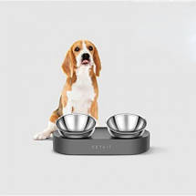Годівниця миска для тварин PETKIT Fresh Nano Metal подвійна механічна для котів і собак, фото 3
