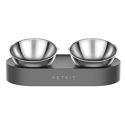 Годівниця миска для тварин PETKIT Fresh Nano Metal подвійна механічна для котів і собак, фото 1