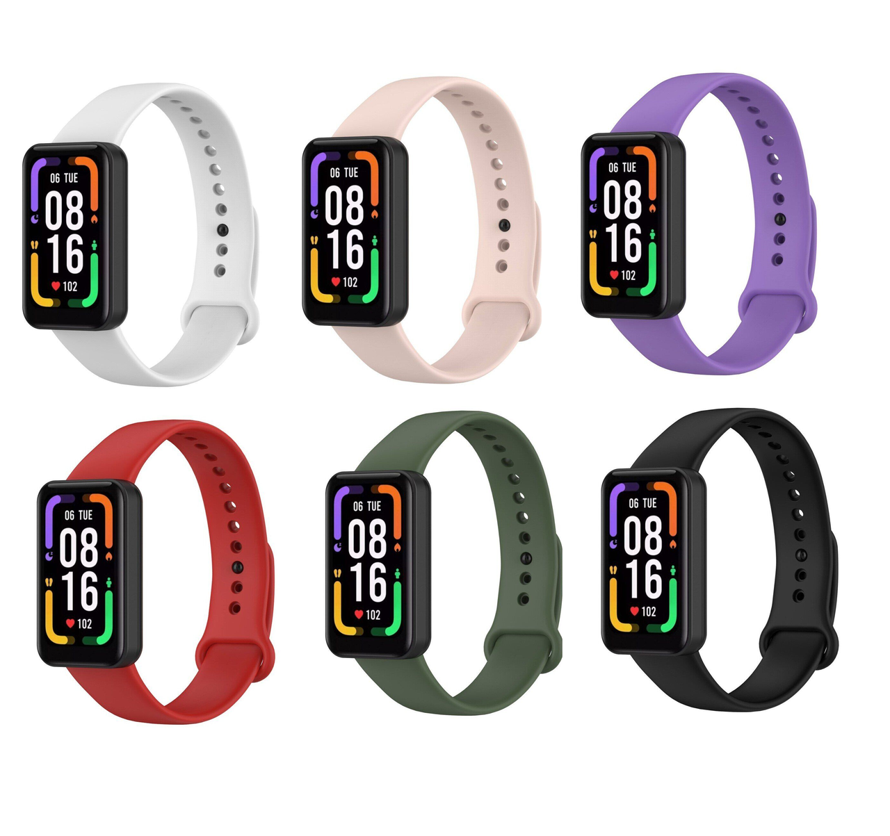 Силіконовий ремінець для Xiaomi Redmi Smart Band Pro, фото 1