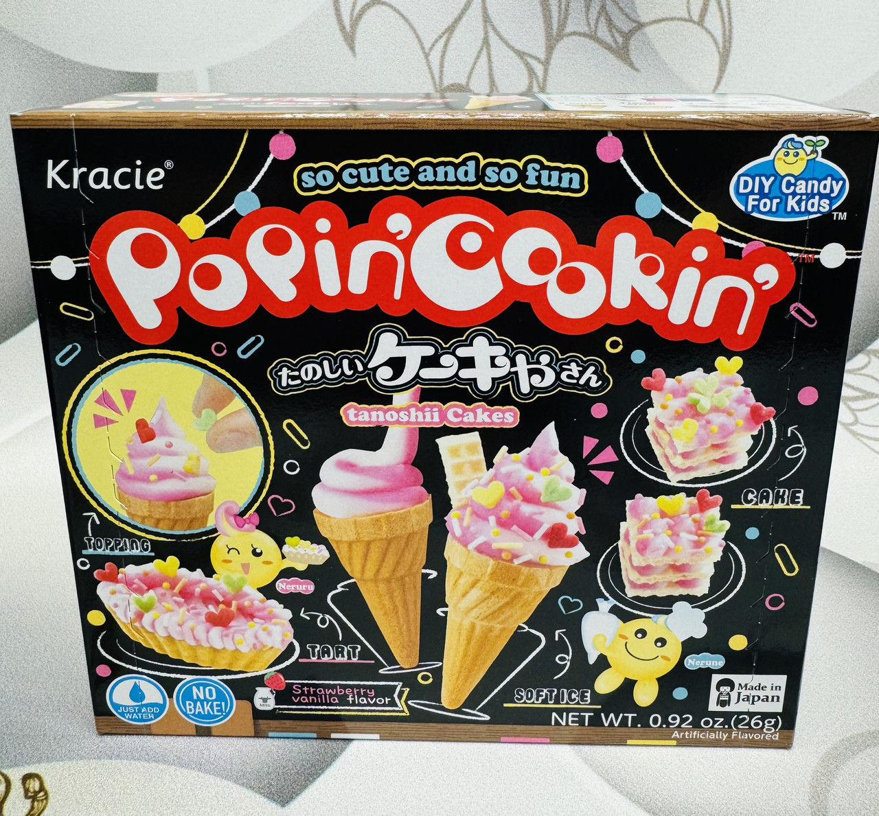 Японський набір приготування тістечок і морозива Popin' Cookin' Tanoshii Cakes