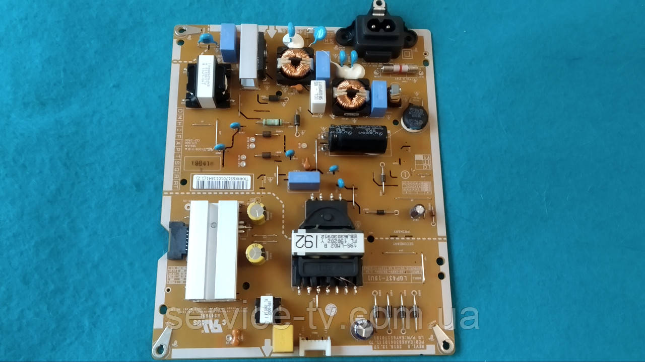 Блок живлення EAX68304101(1.7) від телевізора LG 43UM7600PLB.