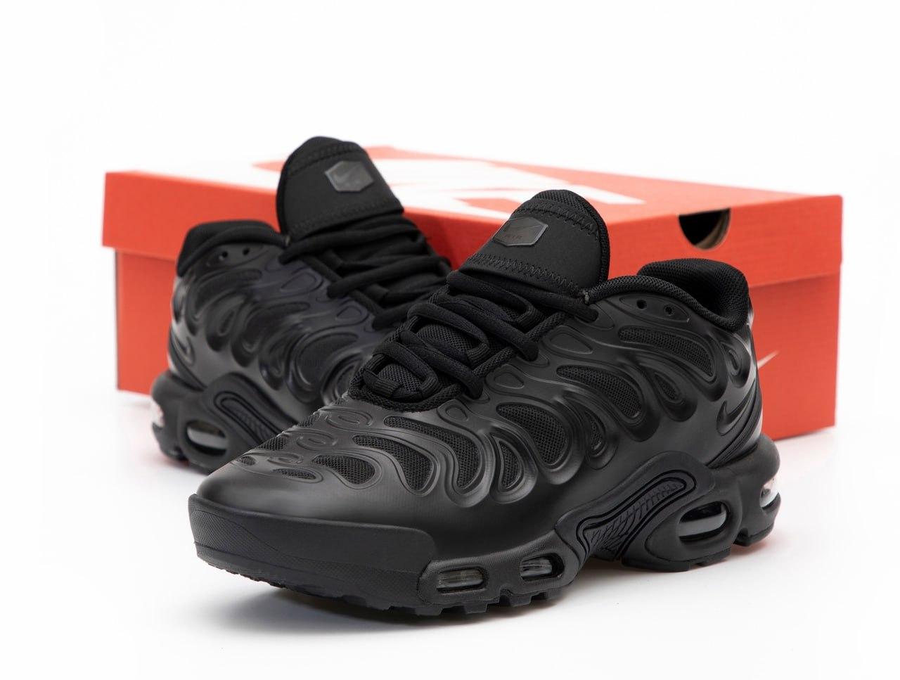 Чоловічі чорні Кросівки Nike Air Max Plus Drift