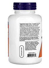 Амінокислота L-Триптофан NOW Foods L-Tryptophan 500мг 120 капс США, фото 4