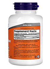 Амінокислота L-Триптофан NOW Foods L-Tryptophan 500мг 120 капс США, фото 3