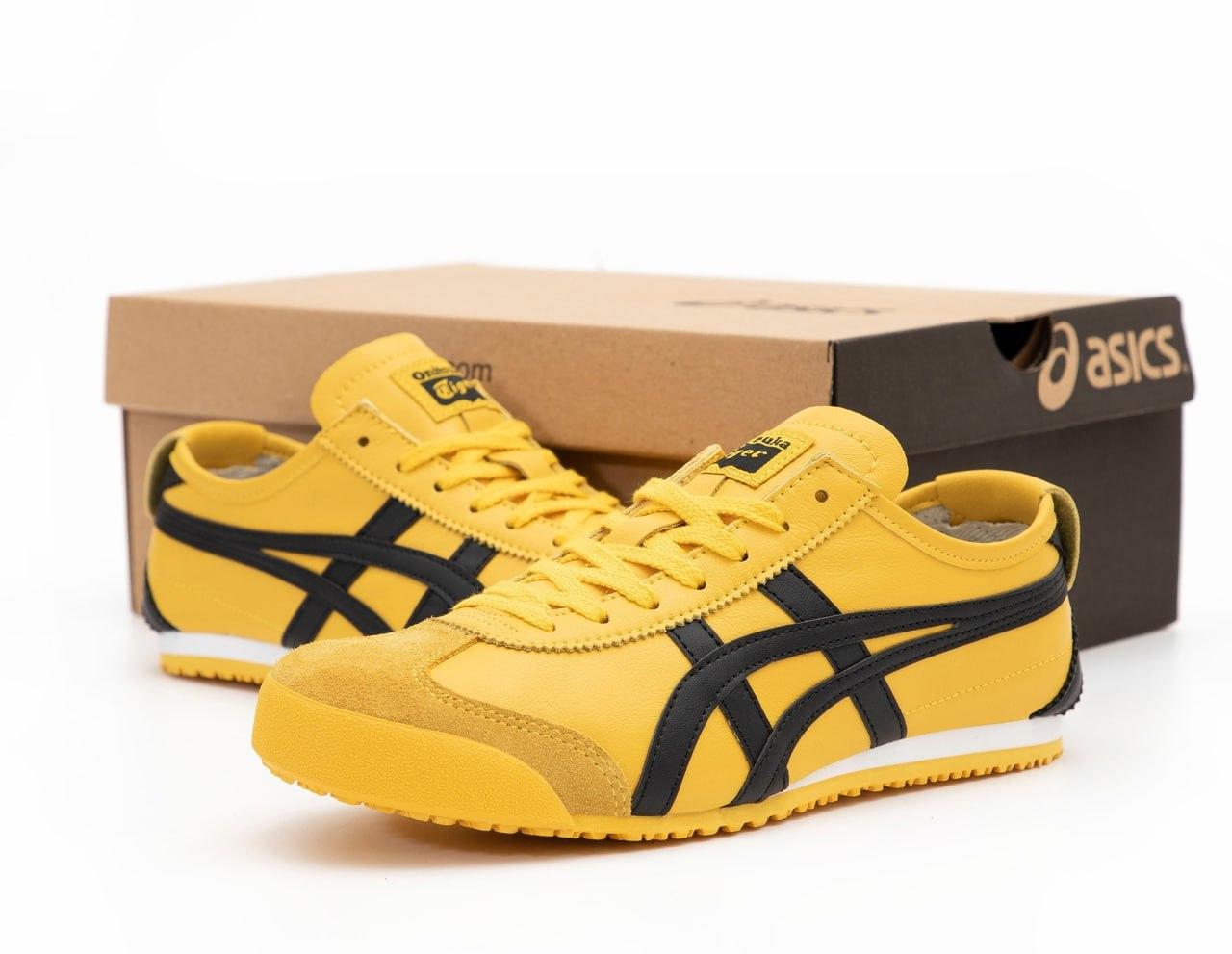 Чоловічі жовті Кросівки Asics Onitsuka Tiger Mexico 66 Yellow