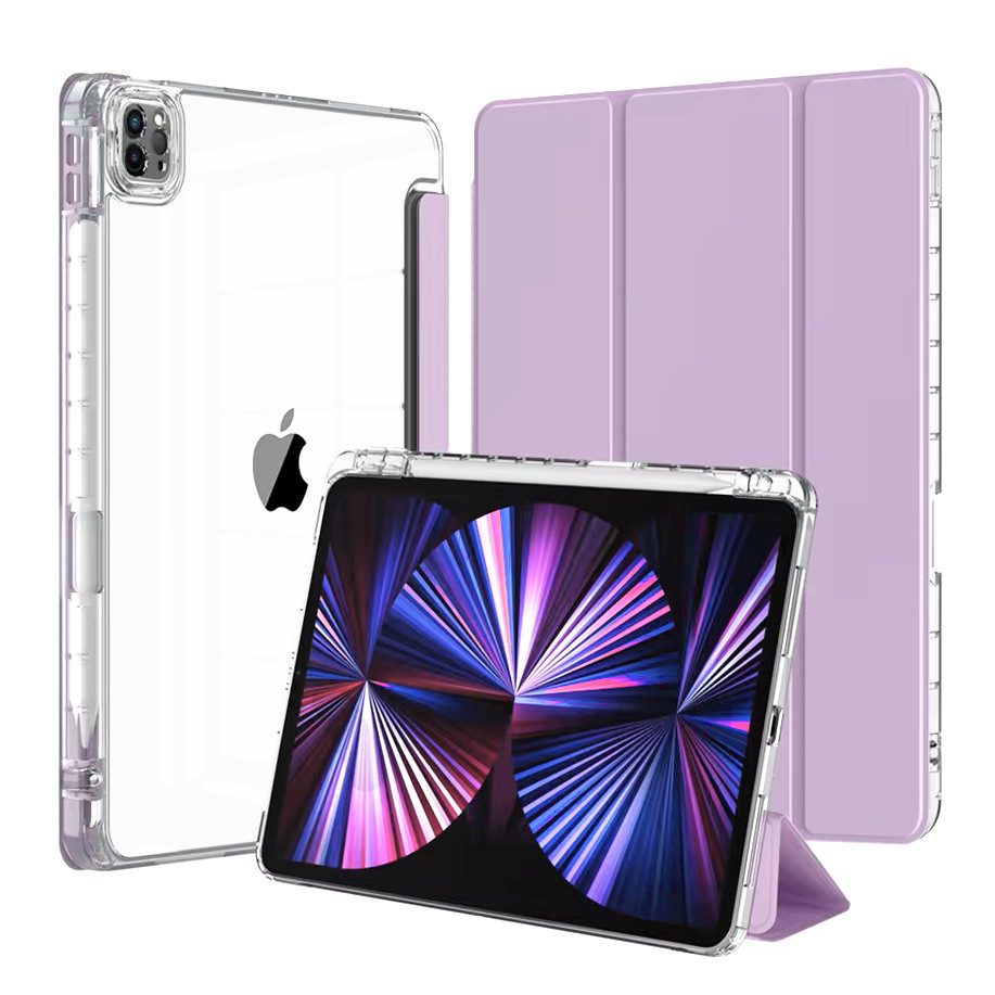 Чехол Soft-Touch Smart Case для iPad Pro 12.9 (2018/20/21/22) - light purple