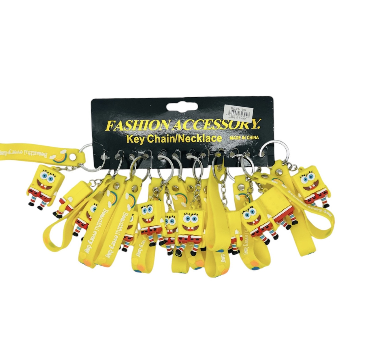 Брелок гумовий Губка Боб, фото 1