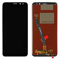 Дисплей (екран) Huawei Mate 10 Lite RNE-L01 RNE-L21 51091YGF з тачскрином (чорний)
