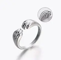 Кільце Лапки кішки срібло 925 сріблястий колір Fashion Jewelry