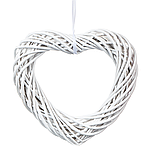 Декор Серце з лози 35 см 051PV-35см
