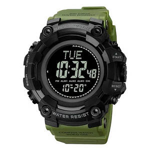 Годинник наручний 2037AG SKMEI, ARMY GREEN, Compass, 10291