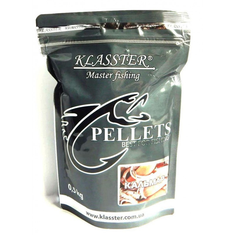 Пелет Klasster, 4мм, 500г, Кальмар (Пелети), фото 1