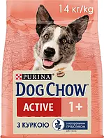 Dog Chow Active 14 кг корм для собак з куркою