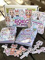 Альбом на липучках  СУПЕР БОКС для дівчат