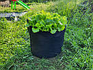Grow Bag 100 л — Великий тканинний горщик для рослин 51х51 см, фото 5