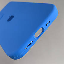 Чохол для Apple iPhone 12 матовий кейс із закритою камерою чохол на айфон 12 синій o5h, фото 4