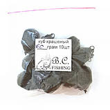 Грузило Куб фарбований з вертлюгом, 60г (Грузила коропові), фото 2