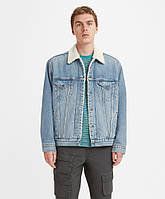 Джинсова куртка на підкладці Levi's Premium Trucker Jacket Type lll – Lite блакитний M (791290001)