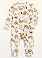 Людина дитяча - біла з лінивцями Old Navy 68см 6-9 Місяців (878064)