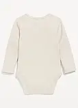 Боді дитячий з левом - бежевий Old Navy 62см 3-6 Місяців (738360), фото 2