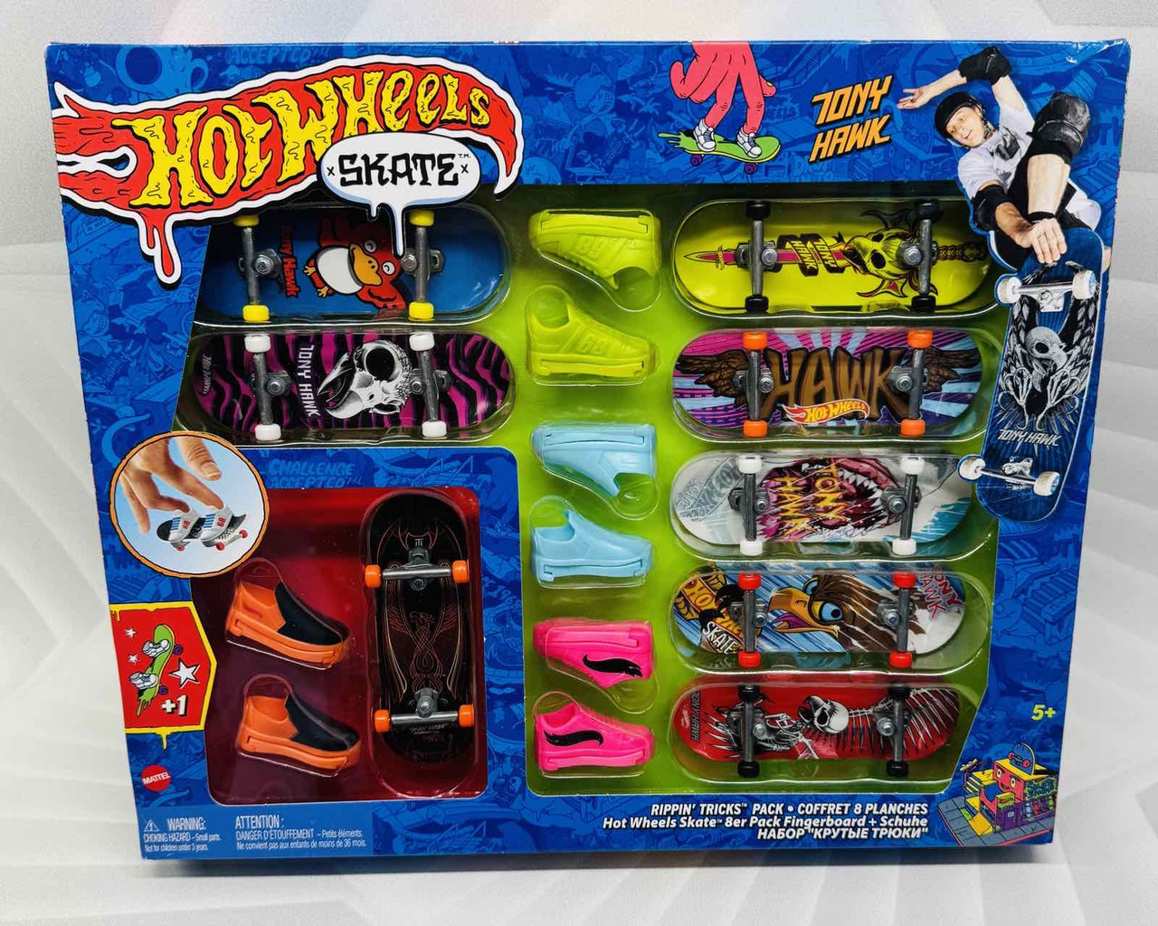 Набір скейтів і взуття Хот Вілс Hot Wheels Skate 8 pack