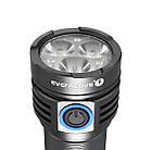 Ручний ліхтарик everActive FL-3300R "Luminator", 3xOsram P9 LED, 26650/4000mAh, 3300Lm, 30W, USB-C, IPX4, фото 3