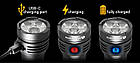 Ручний ліхтарик everActive FL-3300R "Luminator", 3xOsram P9 LED, 26650/4000mAh, 3300Lm, 30W, USB-C, IPX4, фото 11