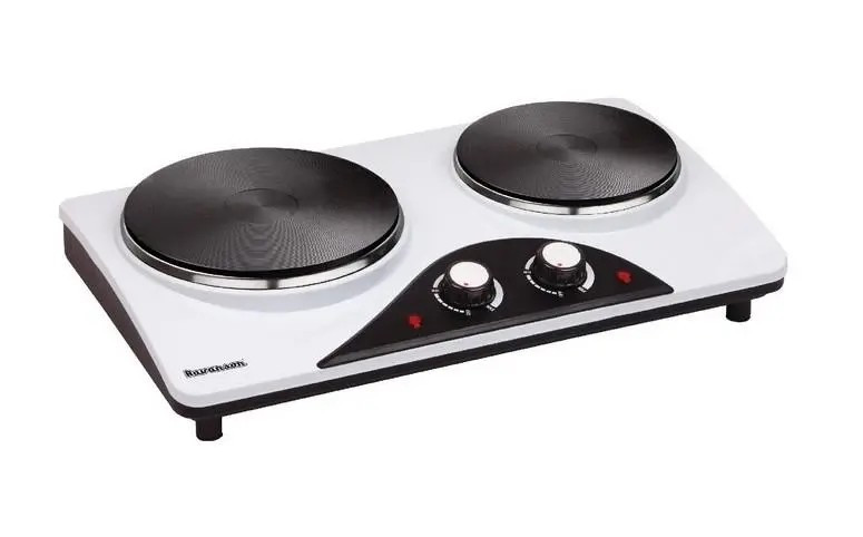 Розкладна плита Ravanson HP-7020W Біло-чорна